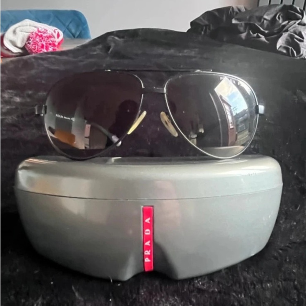Men’s Prada Aviator Sunglasses
